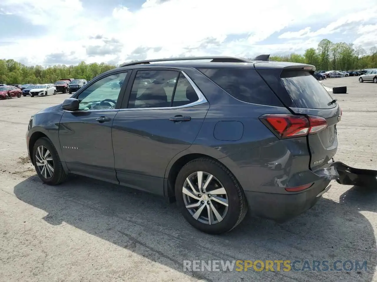 2 Photograph of a damaged car 3GNAXUEV0NS191843 CHEVROLET EQUINOX 2022