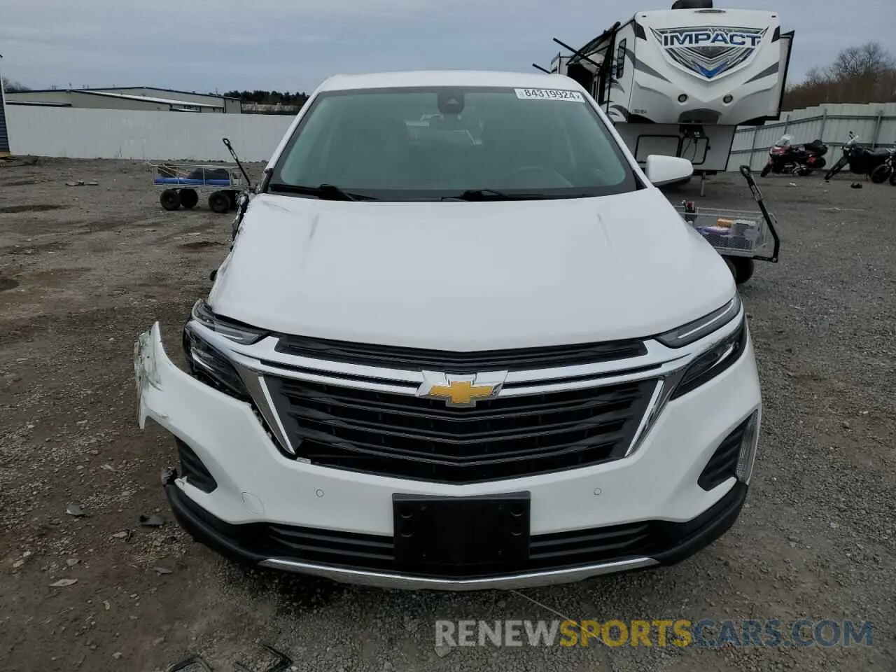 5 Photograph of a damaged car 3GNAXUEV1NL116711 CHEVROLET EQUINOX 2022