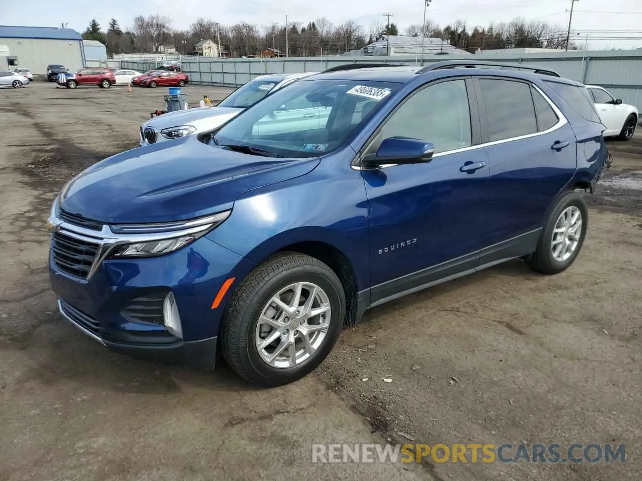 1 Photograph of a damaged car 3GNAXUEV1NS204261 CHEVROLET EQUINOX 2022