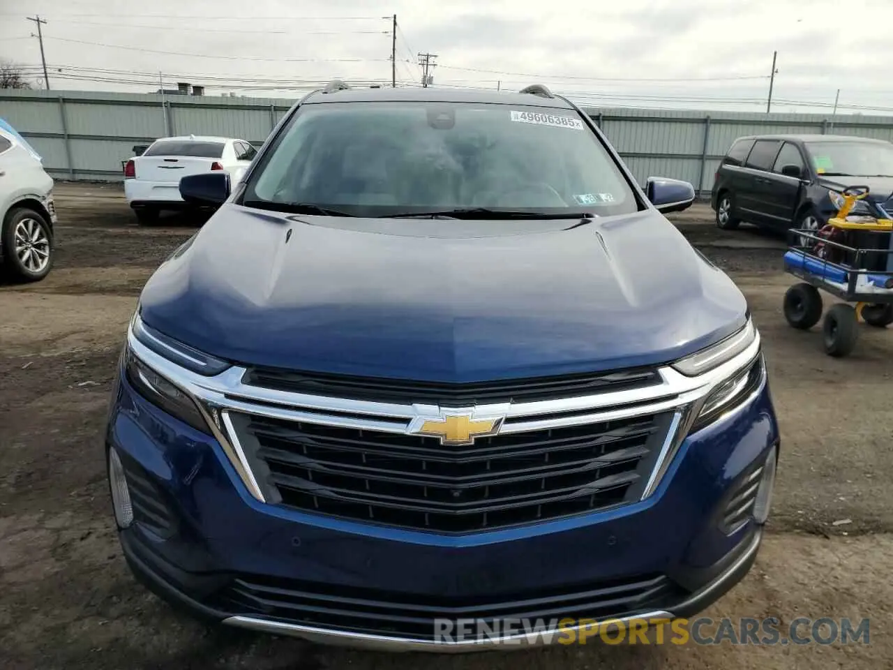 5 Photograph of a damaged car 3GNAXUEV1NS204261 CHEVROLET EQUINOX 2022