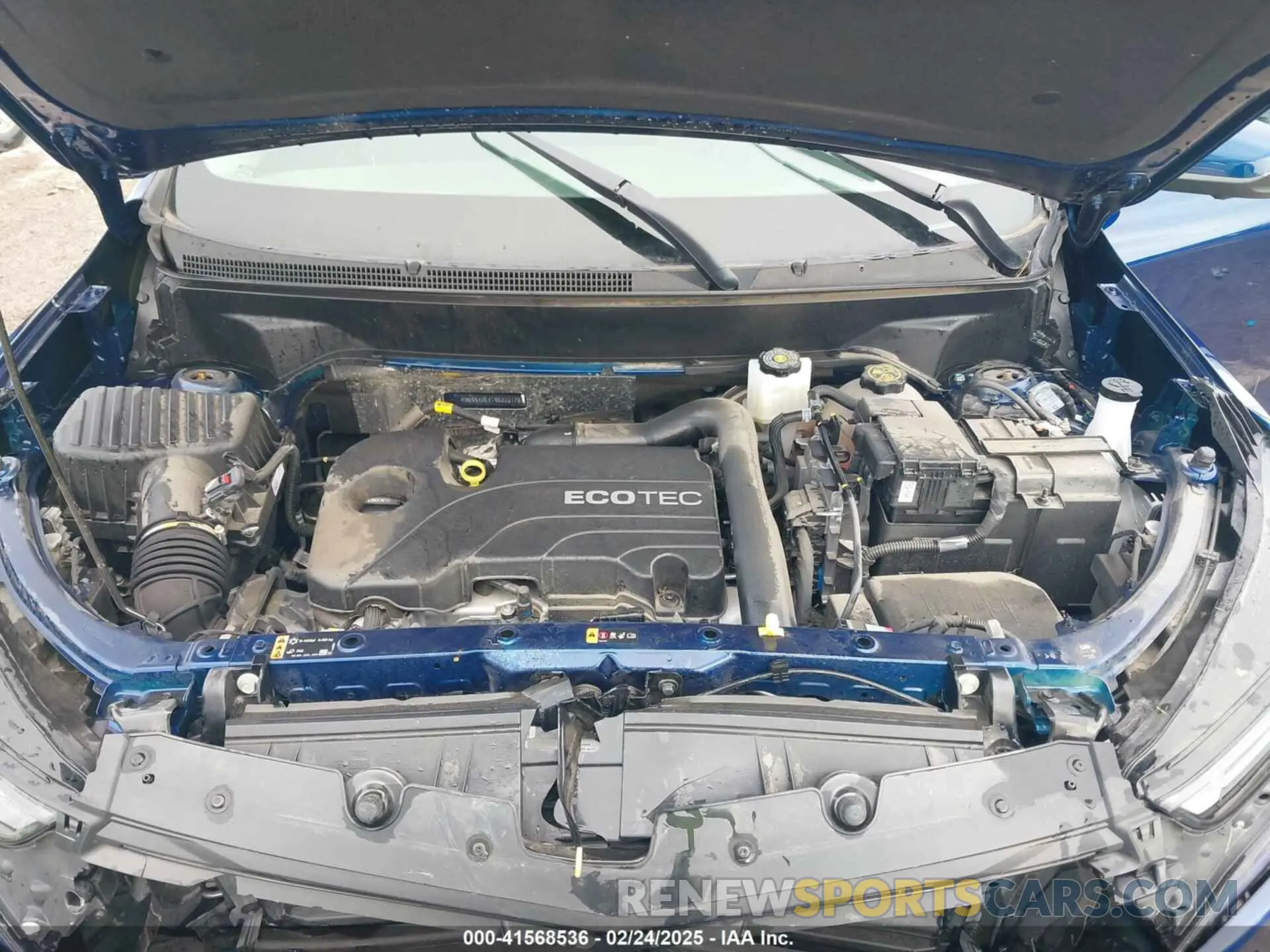 10 Photograph of a damaged car 3GNAXUEV1NS222176 CHEVROLET EQUINOX 2022