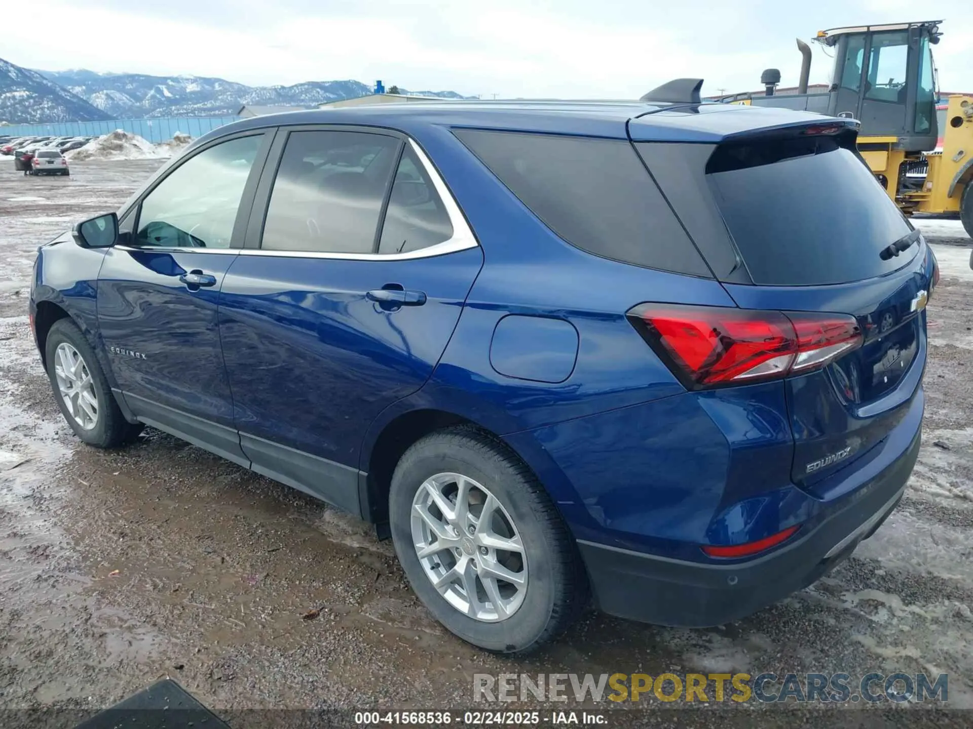 3 Photograph of a damaged car 3GNAXUEV1NS222176 CHEVROLET EQUINOX 2022