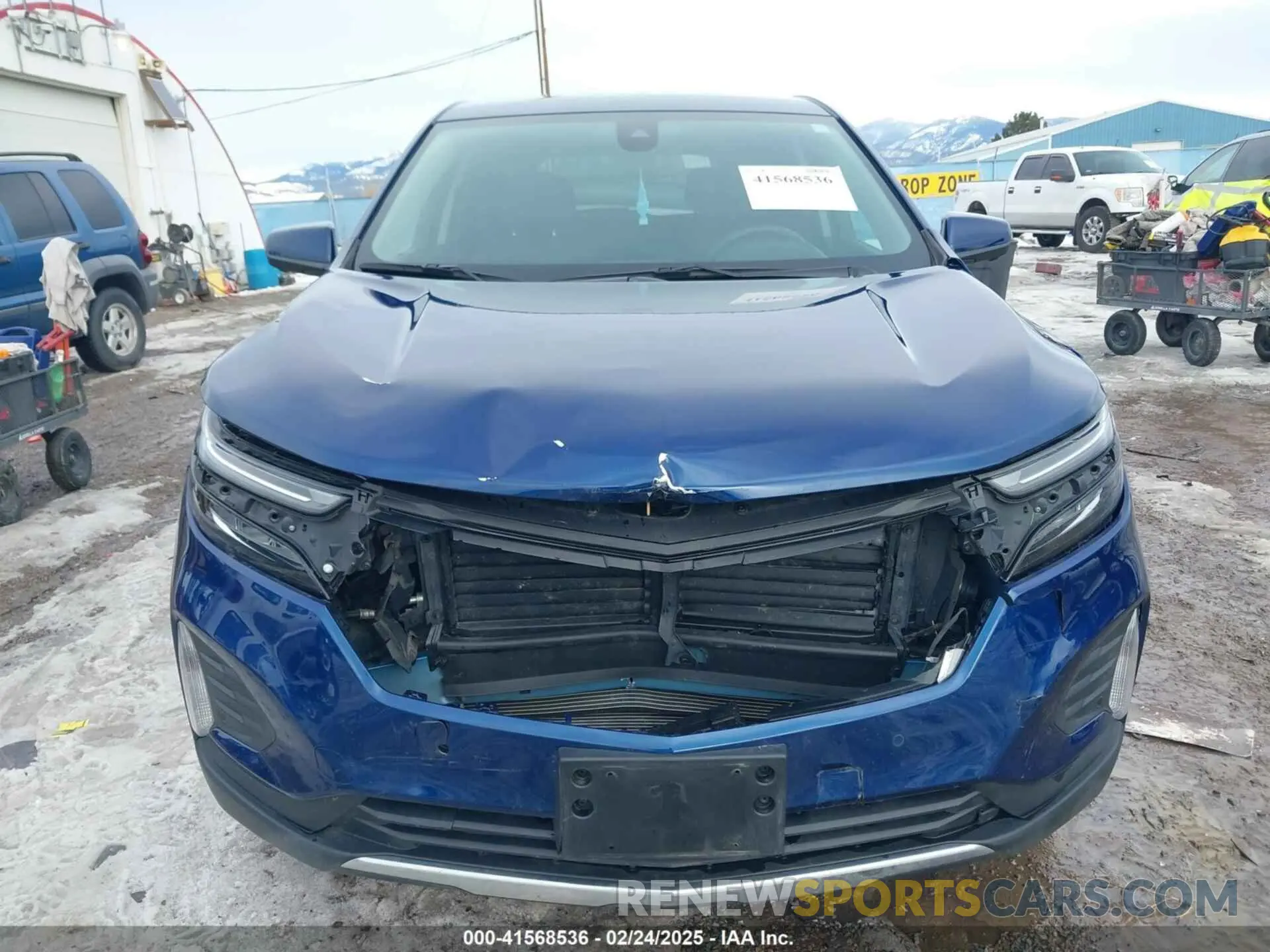6 Photograph of a damaged car 3GNAXUEV1NS222176 CHEVROLET EQUINOX 2022