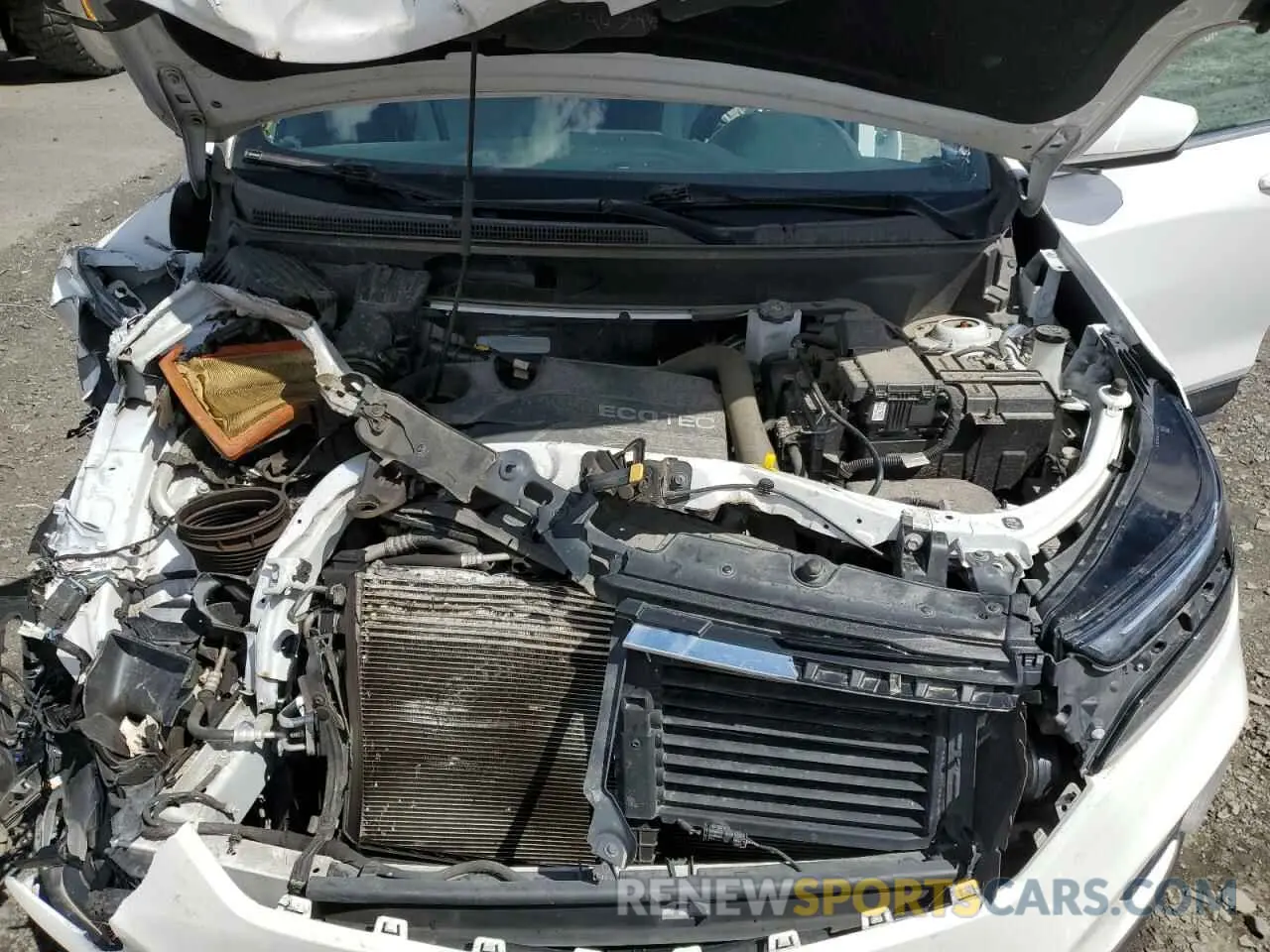 12 Photograph of a damaged car 3GNAXUEV2NL182166 CHEVROLET EQUINOX 2022