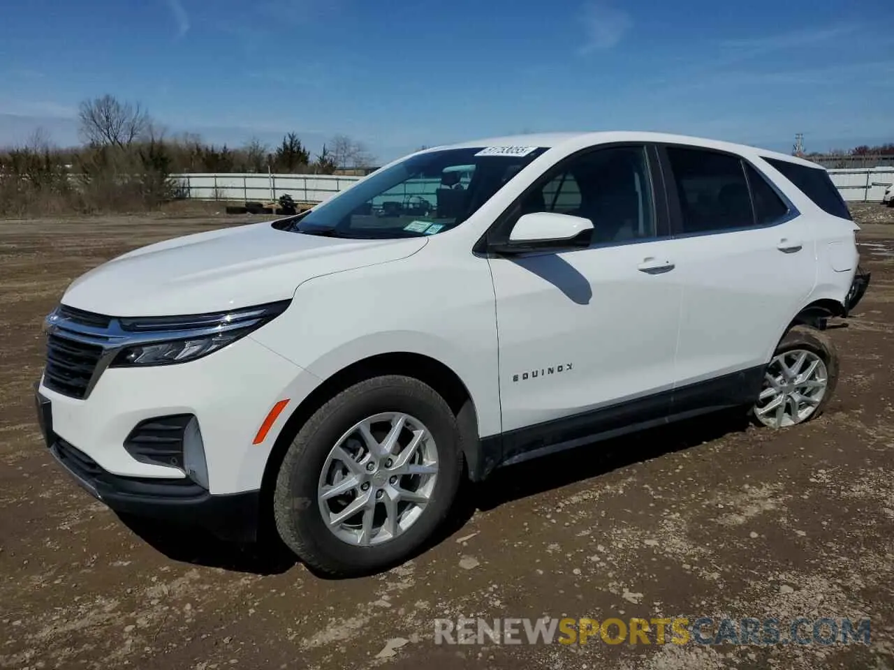 1 Photograph of a damaged car 3GNAXUEV2NL226635 CHEVROLET EQUINOX 2022