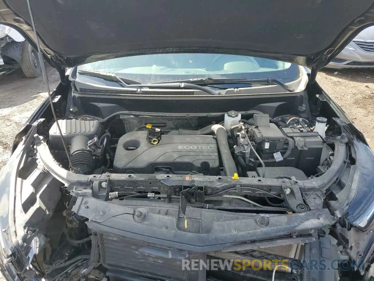 12 Photograph of a damaged car 3GNAXUEV2NL313886 CHEVROLET EQUINOX 2022