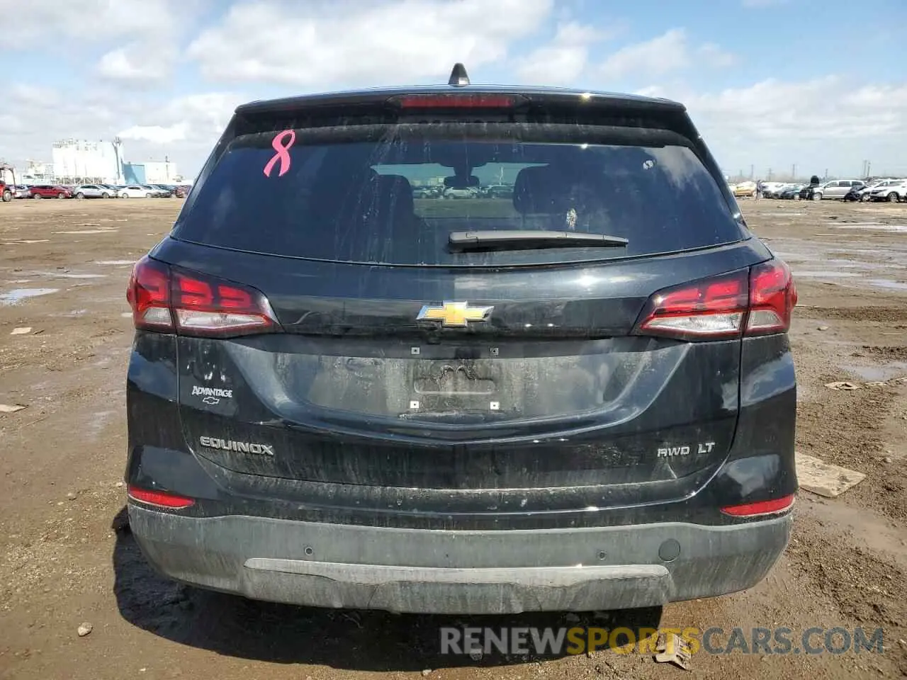 6 Photograph of a damaged car 3GNAXUEV2NL313886 CHEVROLET EQUINOX 2022