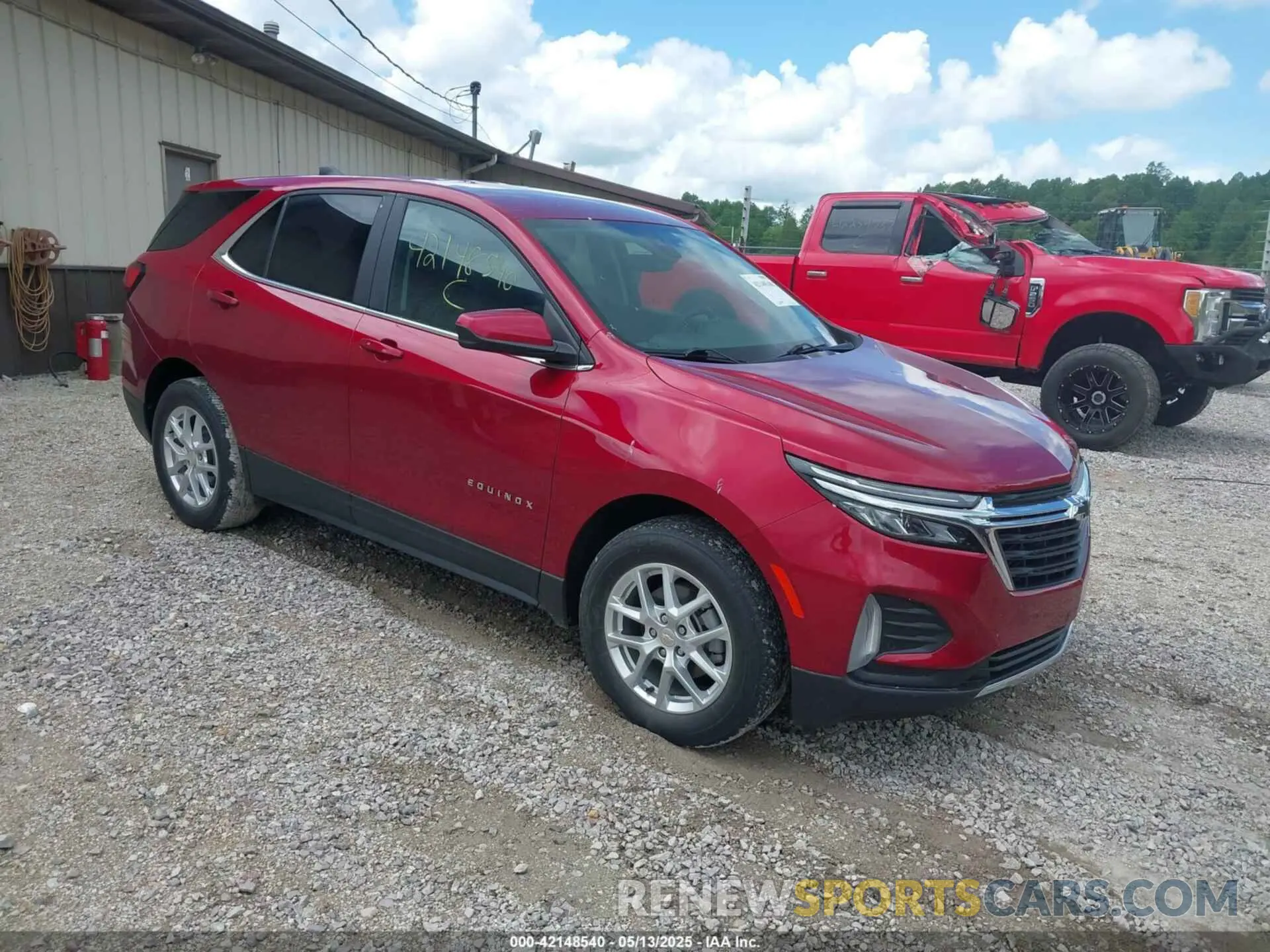 1 Фотография поврежденного автомобиля 3GNAXUEV3NL161794 CHEVROLET EQUINOX 2022