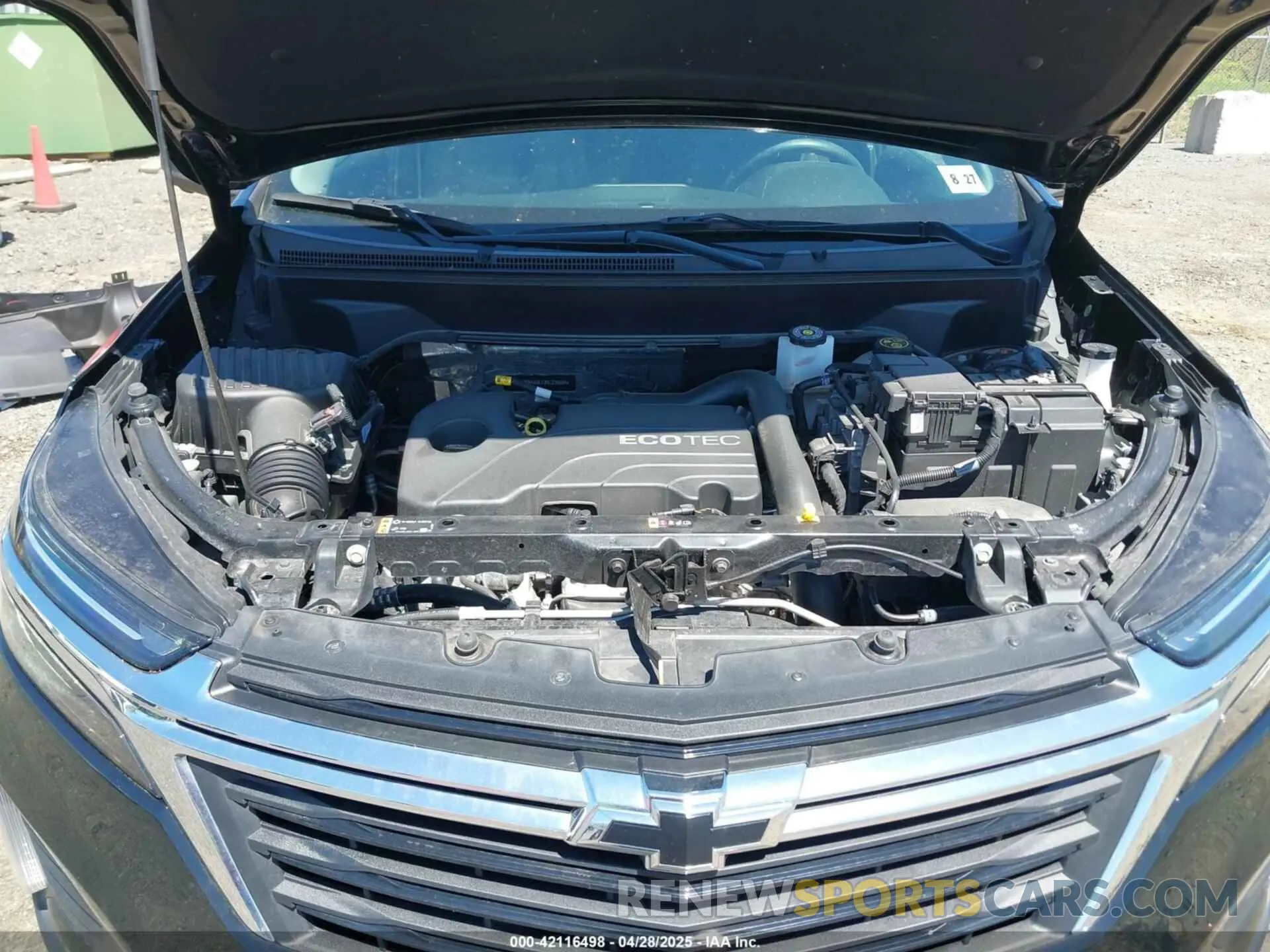 10 Фотография поврежденного автомобиля 3GNAXUEV3NL239894 CHEVROLET EQUINOX 2022