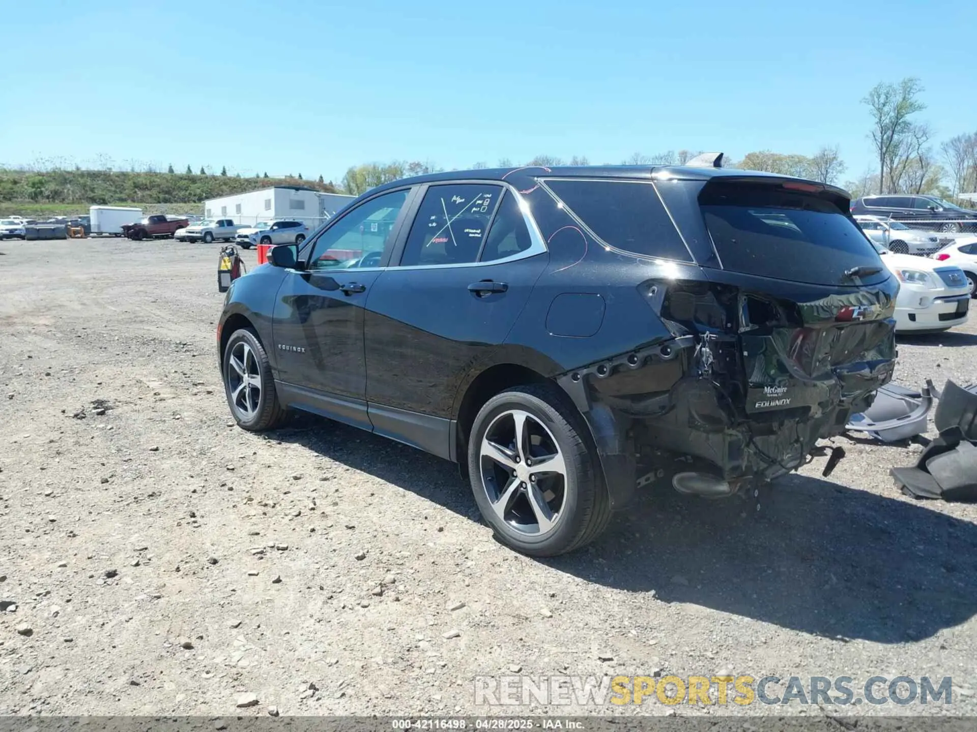 3 Фотография поврежденного автомобиля 3GNAXUEV3NL239894 CHEVROLET EQUINOX 2022