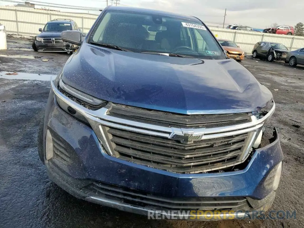 5 Photograph of a damaged car 3GNAXUEV3NL248904 CHEVROLET EQUINOX 2022