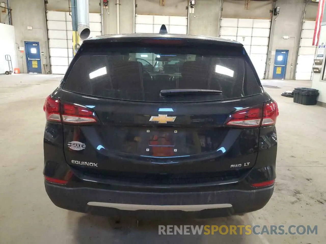 6 Photograph of a damaged car 3GNAXUEV3NL285953 CHEVROLET EQUINOX 2022