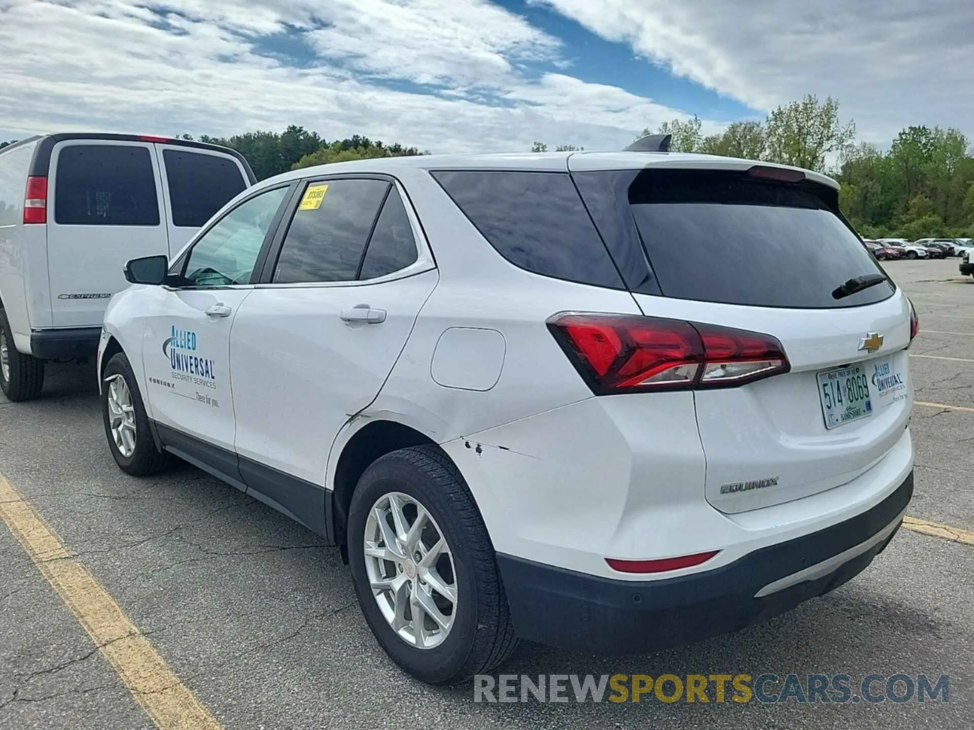 36 Photograph of a damaged car 3GNAXUEV4NL122521 CHEVROLET EQUINOX 2022