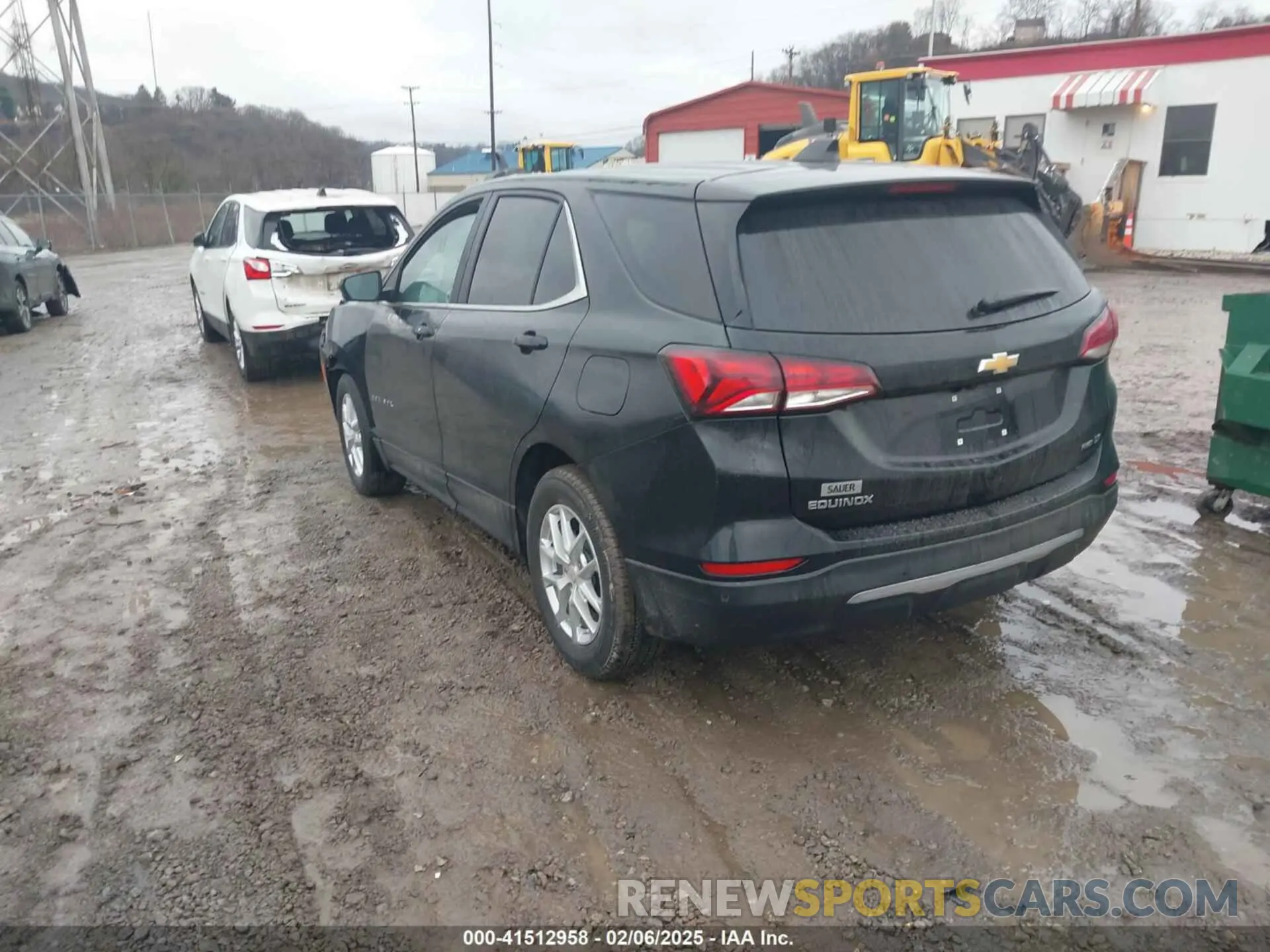 3 Photograph of a damaged car 3GNAXUEV4NL122762 CHEVROLET EQUINOX 2022
