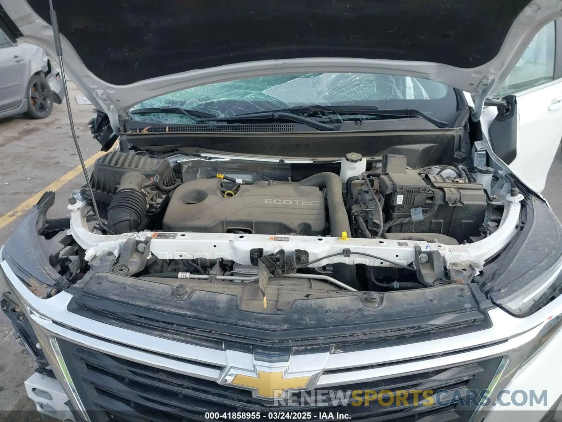 10 Photograph of a damaged car 3GNAXUEV4NL187577 CHEVROLET EQUINOX 2022