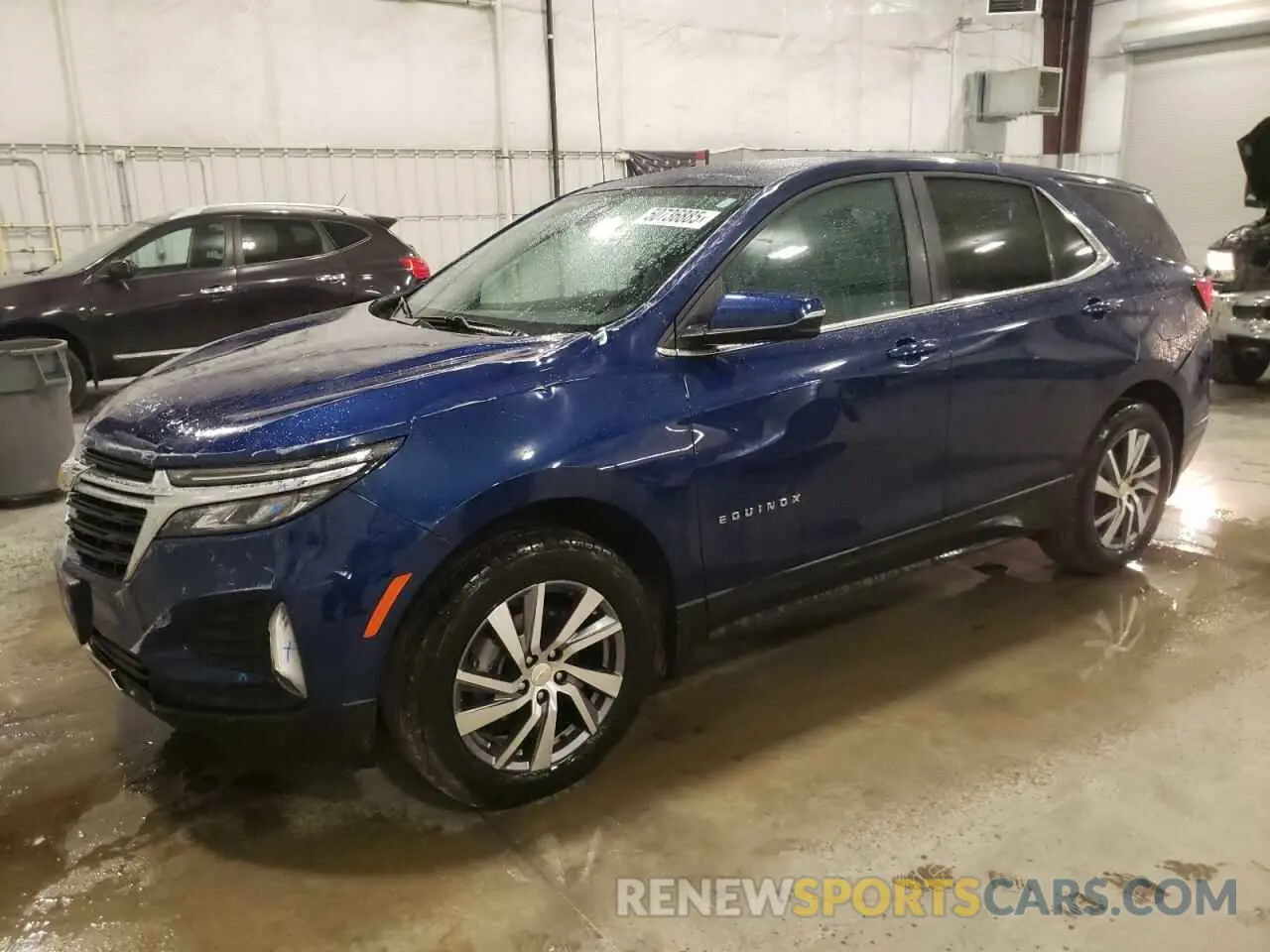 1 Photograph of a damaged car 3GNAXUEV4NL233974 CHEVROLET EQUINOX 2022