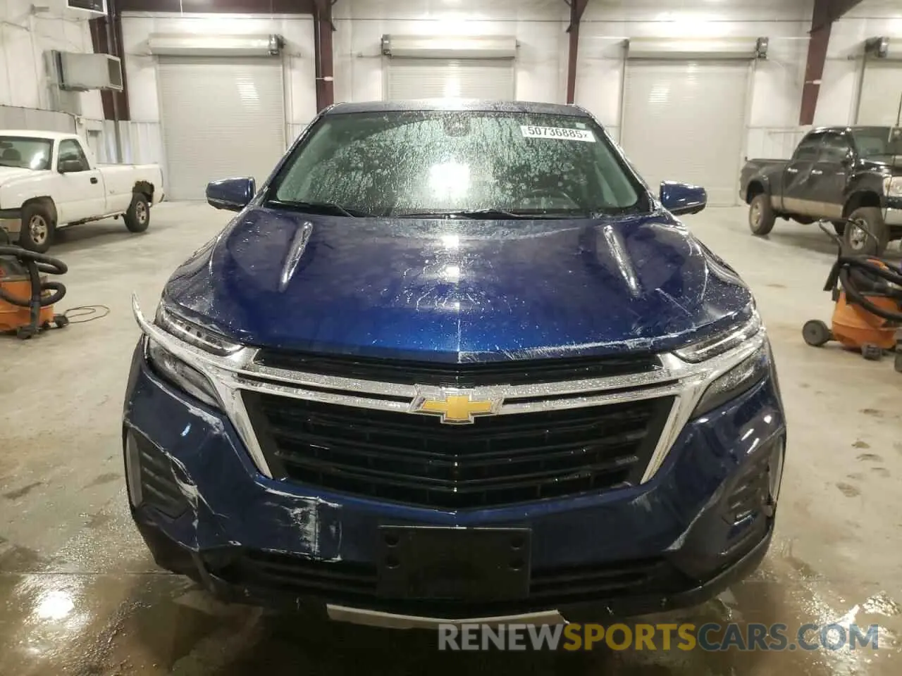 5 Photograph of a damaged car 3GNAXUEV4NL233974 CHEVROLET EQUINOX 2022