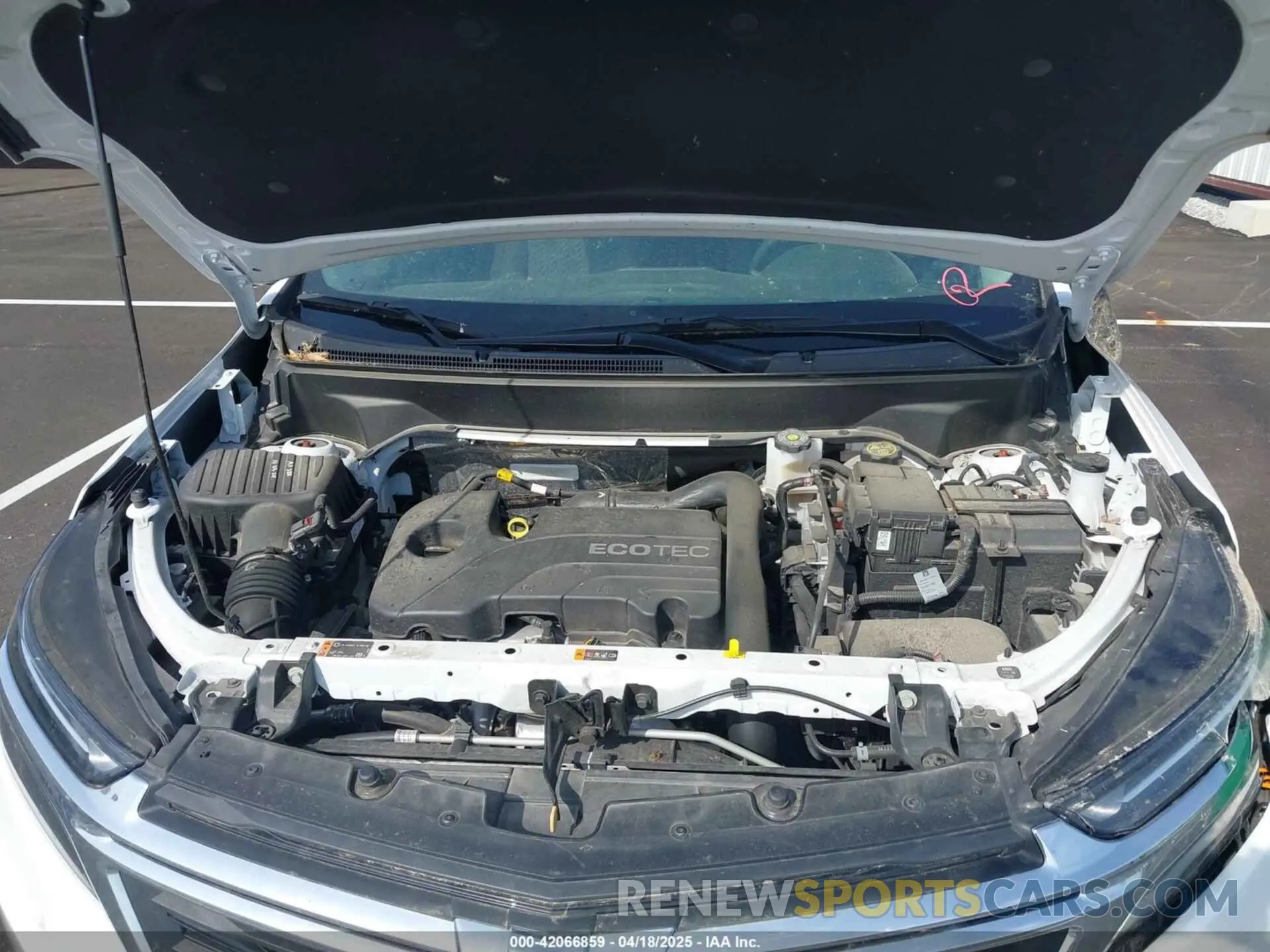 10 Photograph of a damaged car 3GNAXUEV4NL308611 CHEVROLET EQUINOX 2022