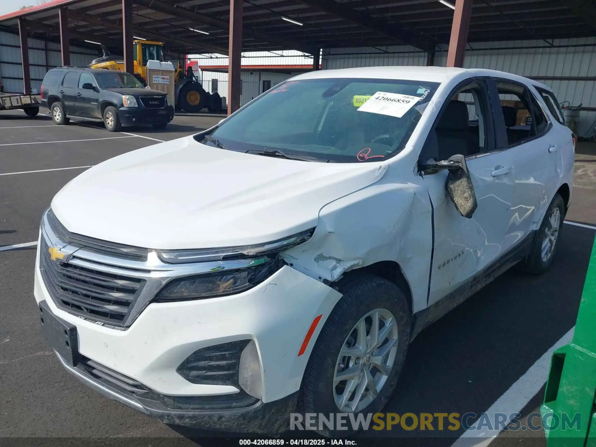 6 Photograph of a damaged car 3GNAXUEV4NL308611 CHEVROLET EQUINOX 2022