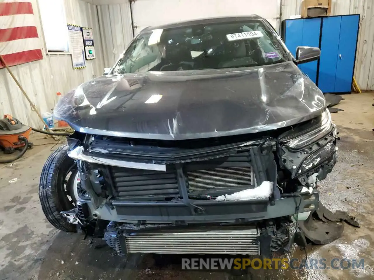 5 Photograph of a damaged car 3GNAXUEV4NS114764 CHEVROLET EQUINOX 2022
