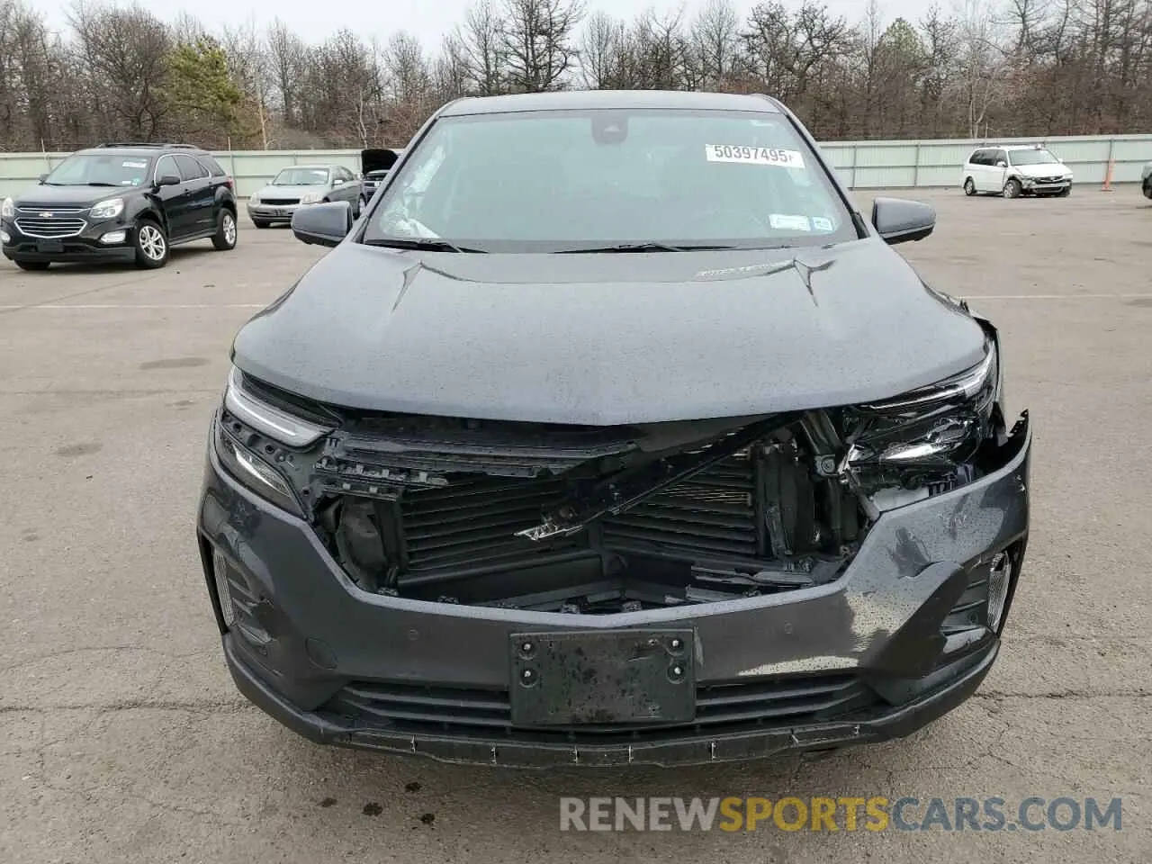 5 Photograph of a damaged car 3GNAXUEV4NS198472 CHEVROLET EQUINOX 2022