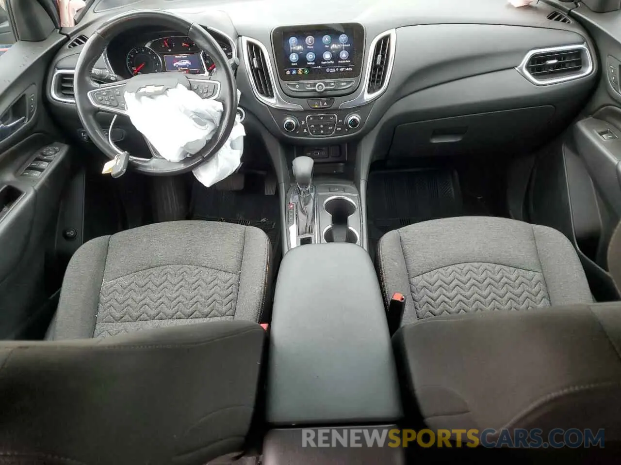 8 Photograph of a damaged car 3GNAXUEV4NS198472 CHEVROLET EQUINOX 2022