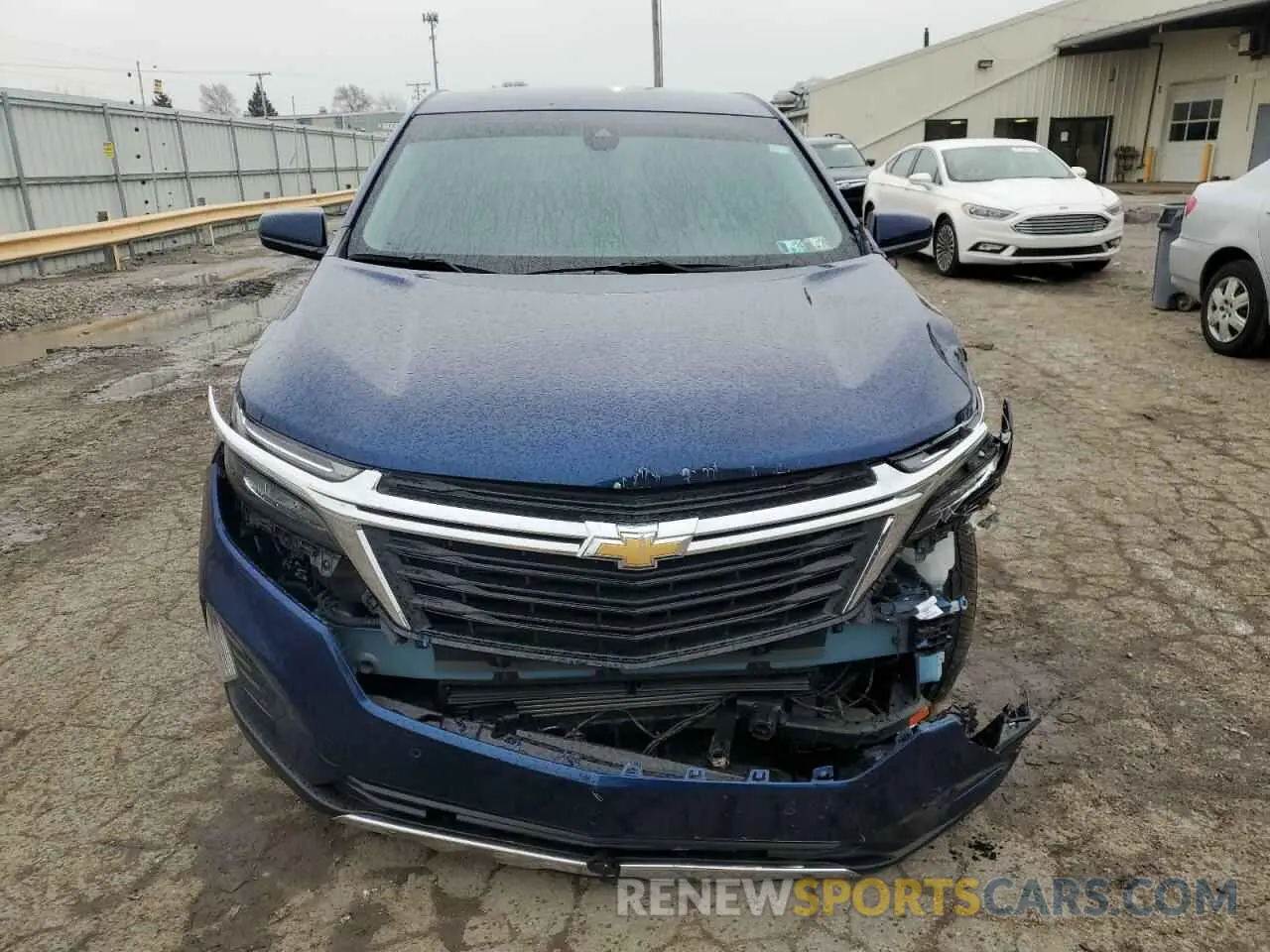 5 Photograph of a damaged car 3GNAXUEV4NS212192 CHEVROLET EQUINOX 2022