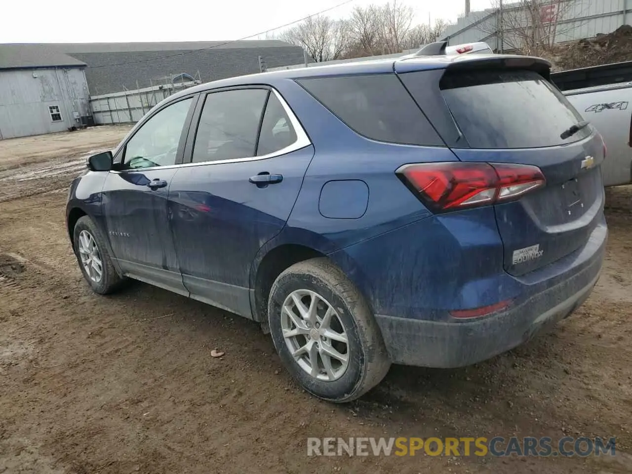 2 Photograph of a damaged car 3GNAXUEV4NS214797 CHEVROLET EQUINOX 2022