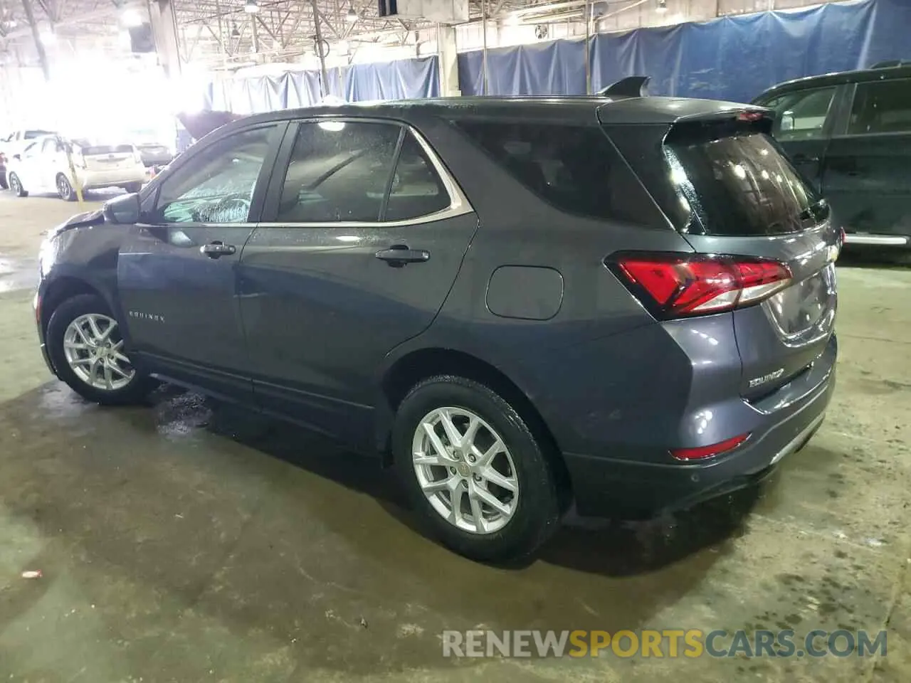 2 Photograph of a damaged car 3GNAXUEV4NS244589 CHEVROLET EQUINOX 2022