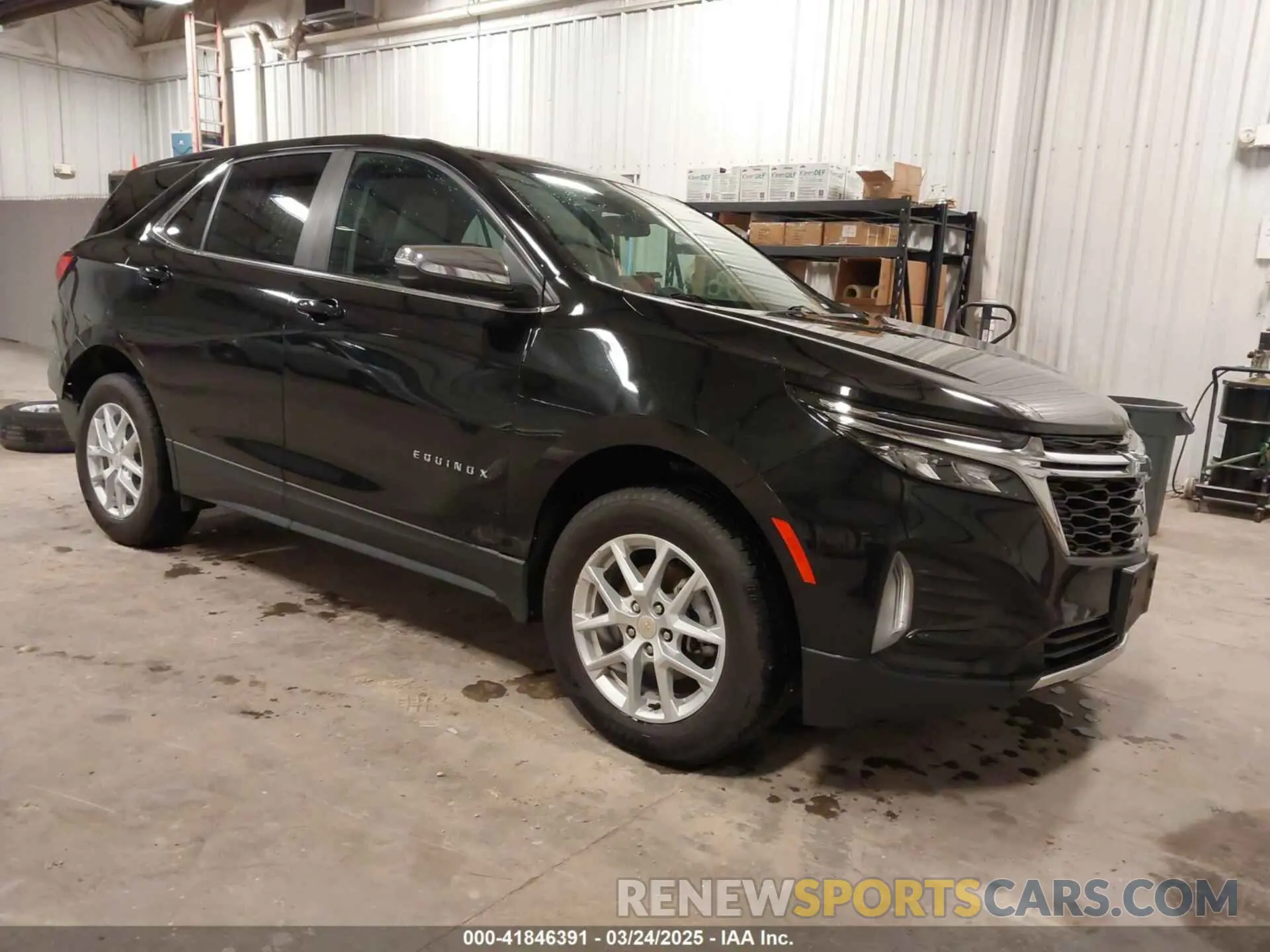 1 Фотография поврежденного автомобиля 3GNAXUEV5NL302493 CHEVROLET EQUINOX 2022