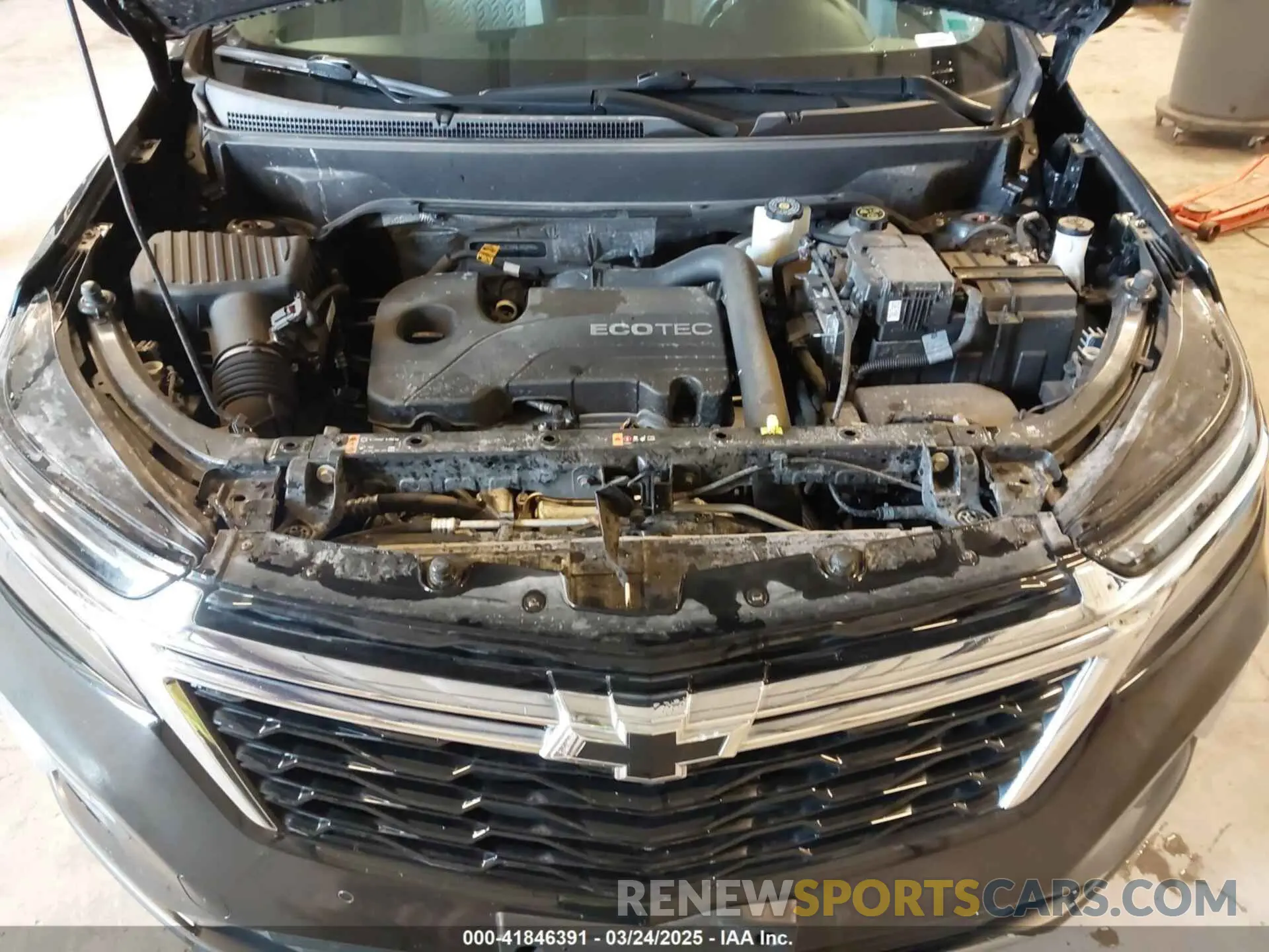 10 Фотография поврежденного автомобиля 3GNAXUEV5NL302493 CHEVROLET EQUINOX 2022