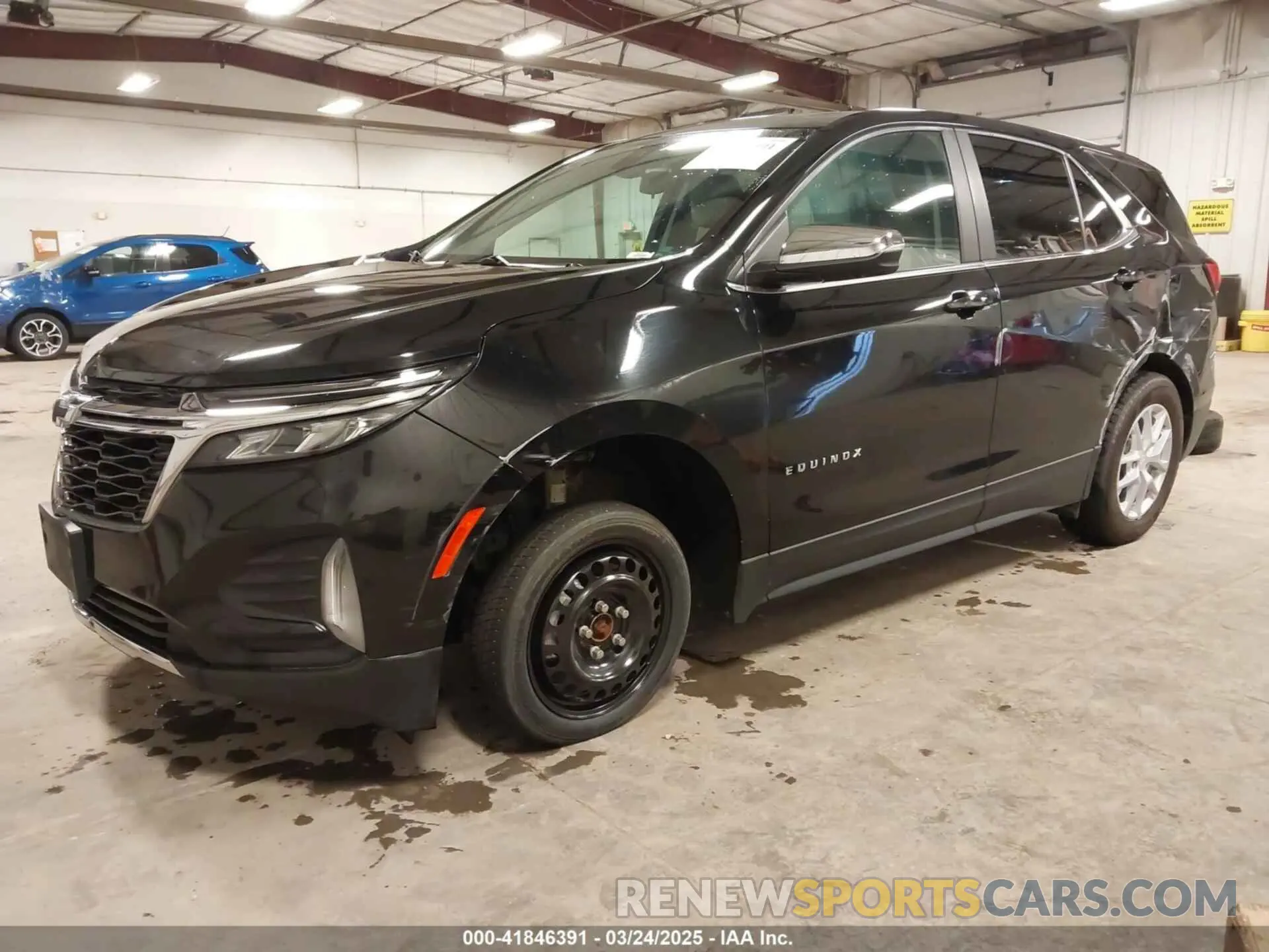 2 Фотография поврежденного автомобиля 3GNAXUEV5NL302493 CHEVROLET EQUINOX 2022