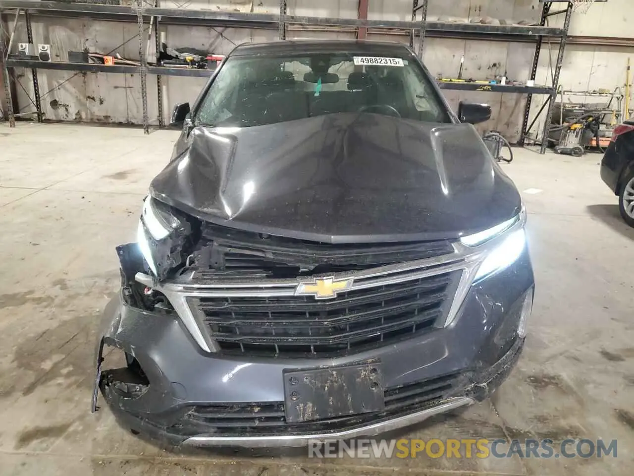 5 Photograph of a damaged car 3GNAXUEV5NS239563 CHEVROLET EQUINOX 2022