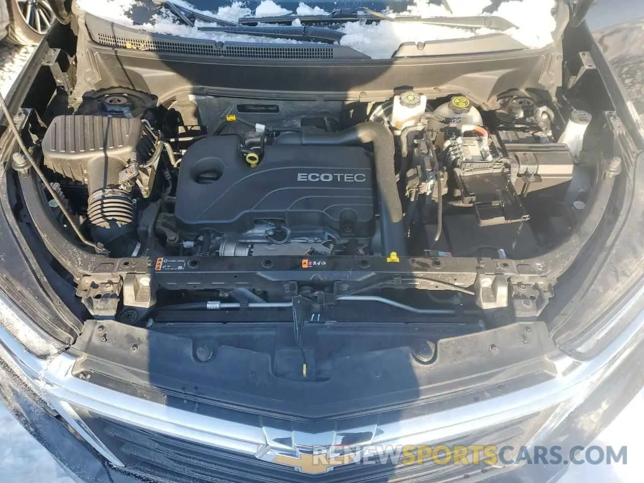 12 Photograph of a damaged car 3GNAXUEV6NL114808 CHEVROLET EQUINOX 2022