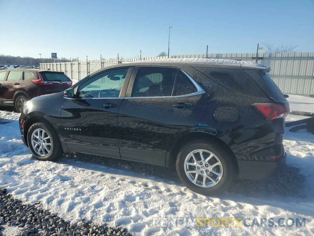 2 Photograph of a damaged car 3GNAXUEV6NL114808 CHEVROLET EQUINOX 2022