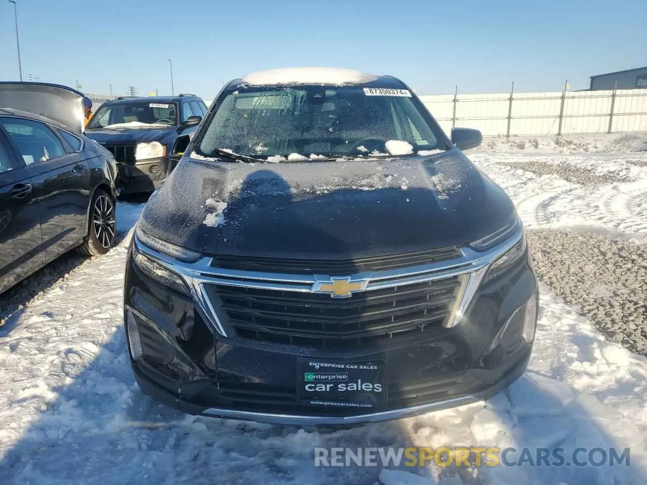 5 Photograph of a damaged car 3GNAXUEV6NL114808 CHEVROLET EQUINOX 2022