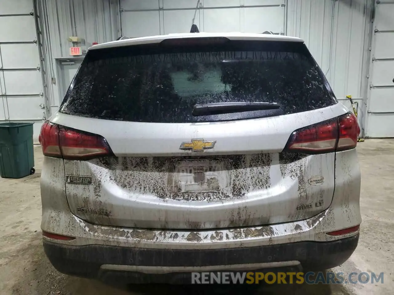 6 Photograph of a damaged car 3GNAXUEV6NL140180 CHEVROLET EQUINOX 2022