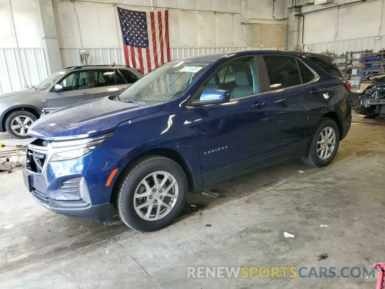 1 Photograph of a damaged car 3GNAXUEV6NL239937 CHEVROLET EQUINOX 2022