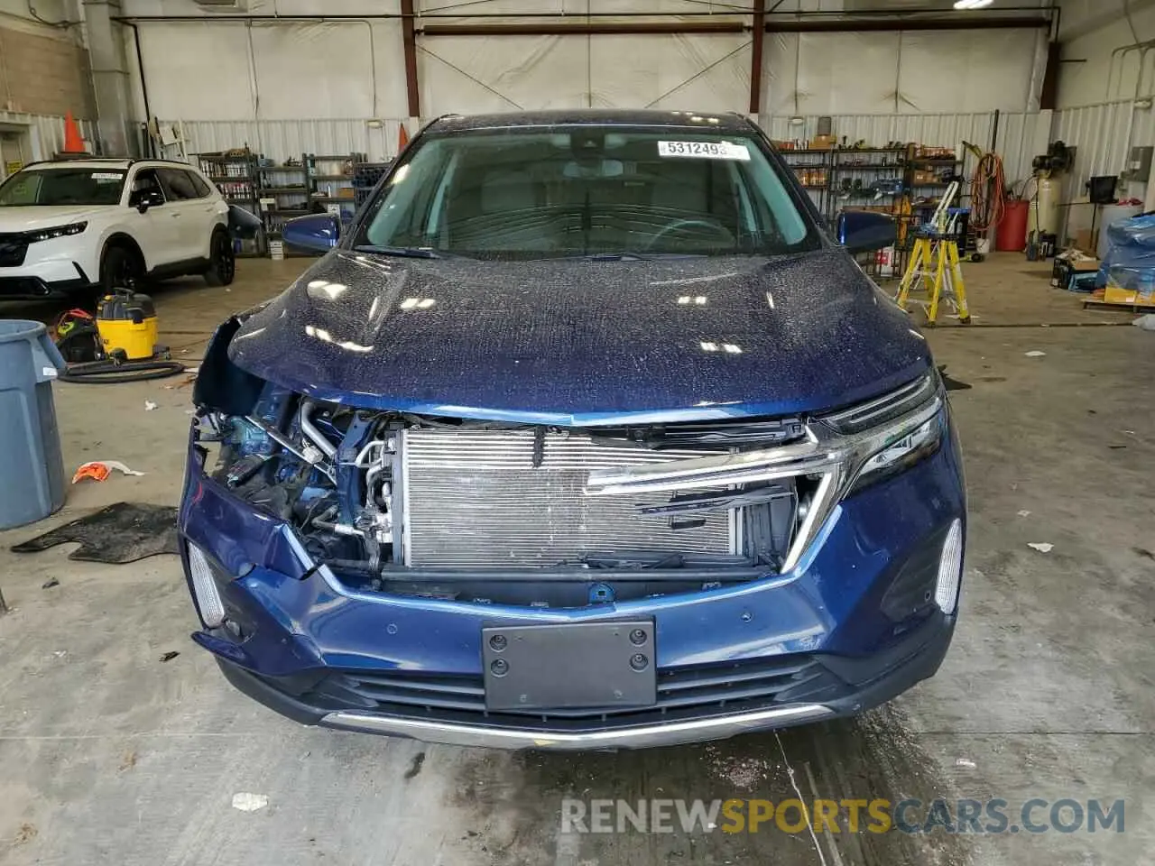 5 Photograph of a damaged car 3GNAXUEV6NL239937 CHEVROLET EQUINOX 2022