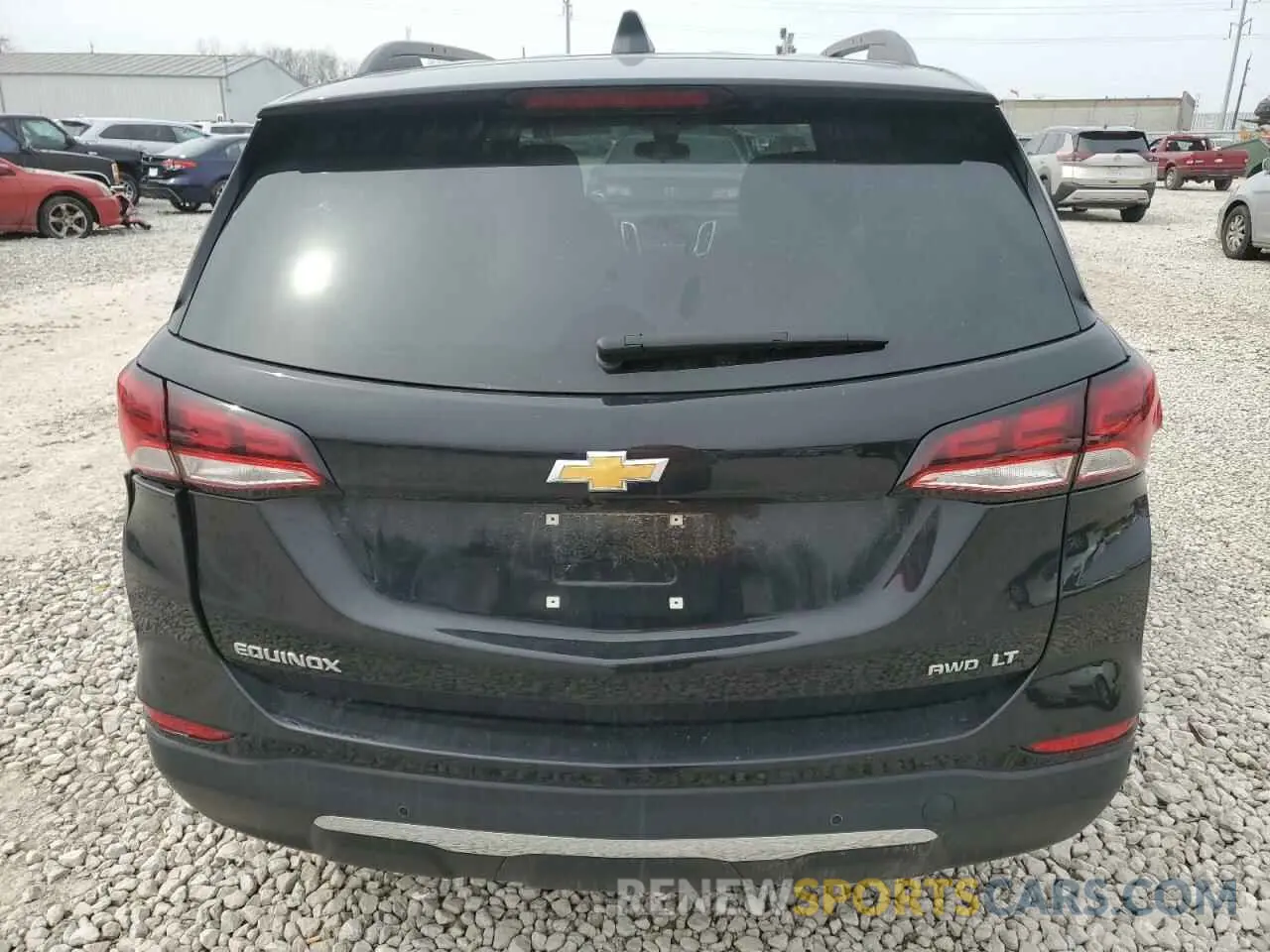 6 Photograph of a damaged car 3GNAXUEV6NL314426 CHEVROLET EQUINOX 2022