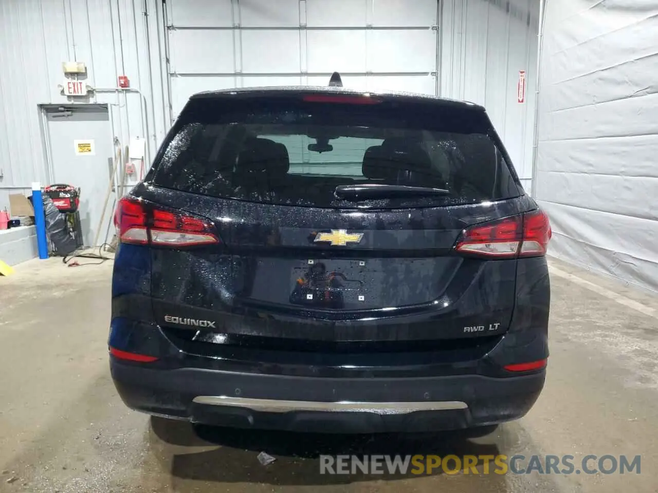 6 Photograph of a damaged car 3GNAXUEV7NL118415 CHEVROLET EQUINOX 2022