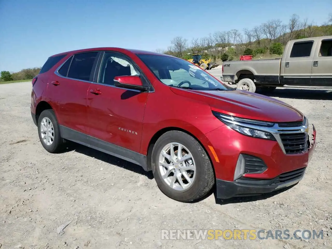 4 Фотография поврежденного автомобиля 3GNAXUEV7NL137014 CHEVROLET EQUINOX 2022