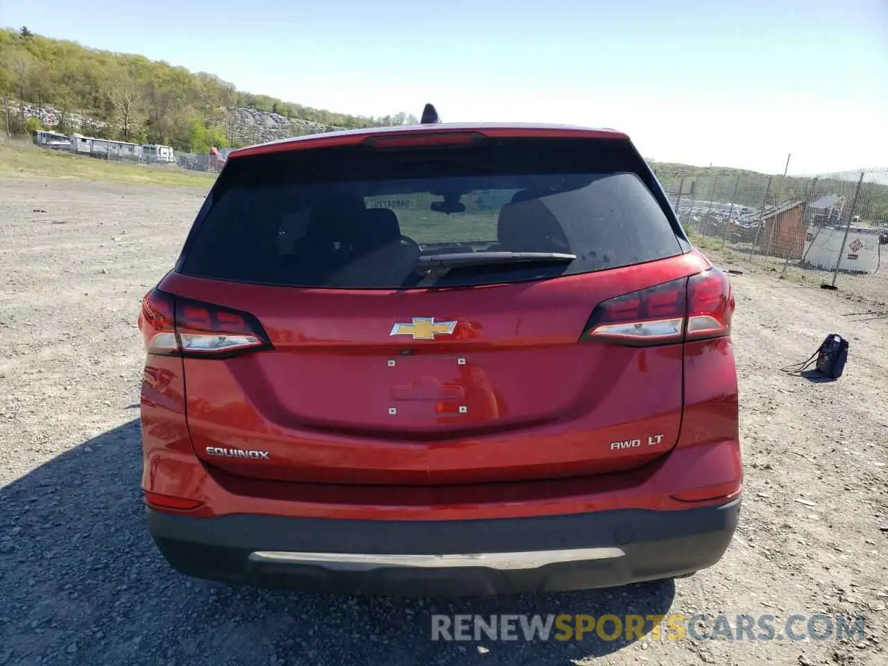 6 Фотография поврежденного автомобиля 3GNAXUEV7NL137014 CHEVROLET EQUINOX 2022