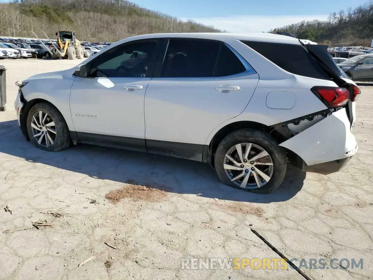 2 Photograph of a damaged car 3GNAXUEV7NL267259 CHEVROLET EQUINOX 2022