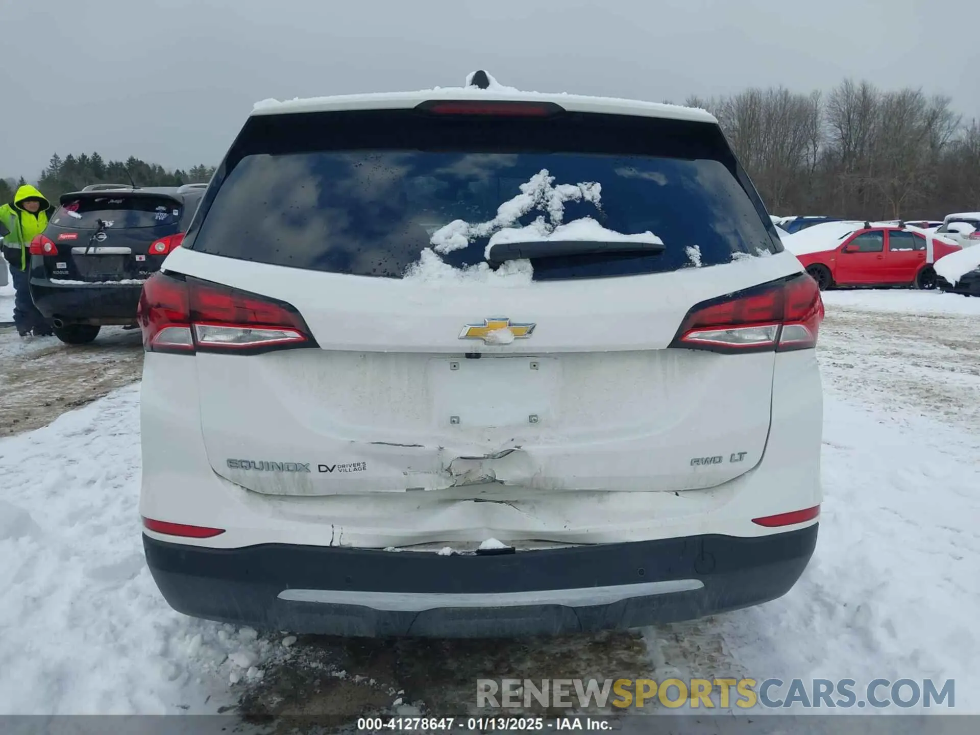 16 Photograph of a damaged car 3GNAXUEV8NL173035 CHEVROLET EQUINOX 2022