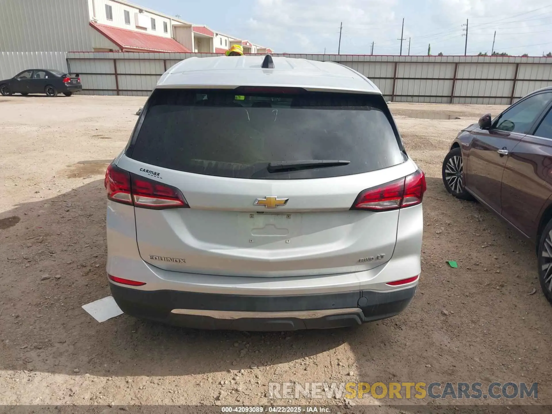 15 Photograph of a damaged car 3GNAXUEV8NL242161 CHEVROLET EQUINOX 2022