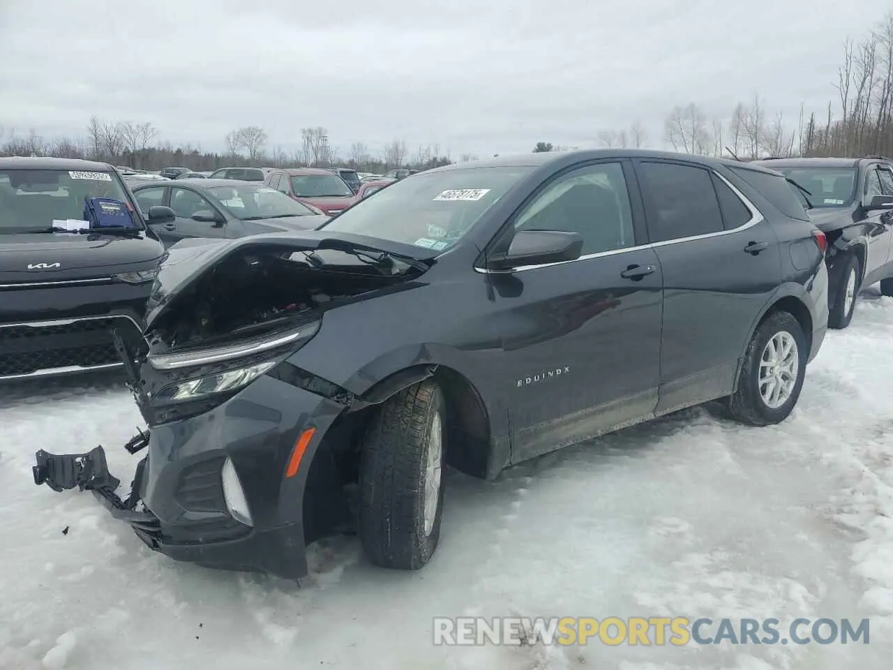 1 Фотография поврежденного автомобиля 3GNAXUEV8NS228668 CHEVROLET EQUINOX 2022