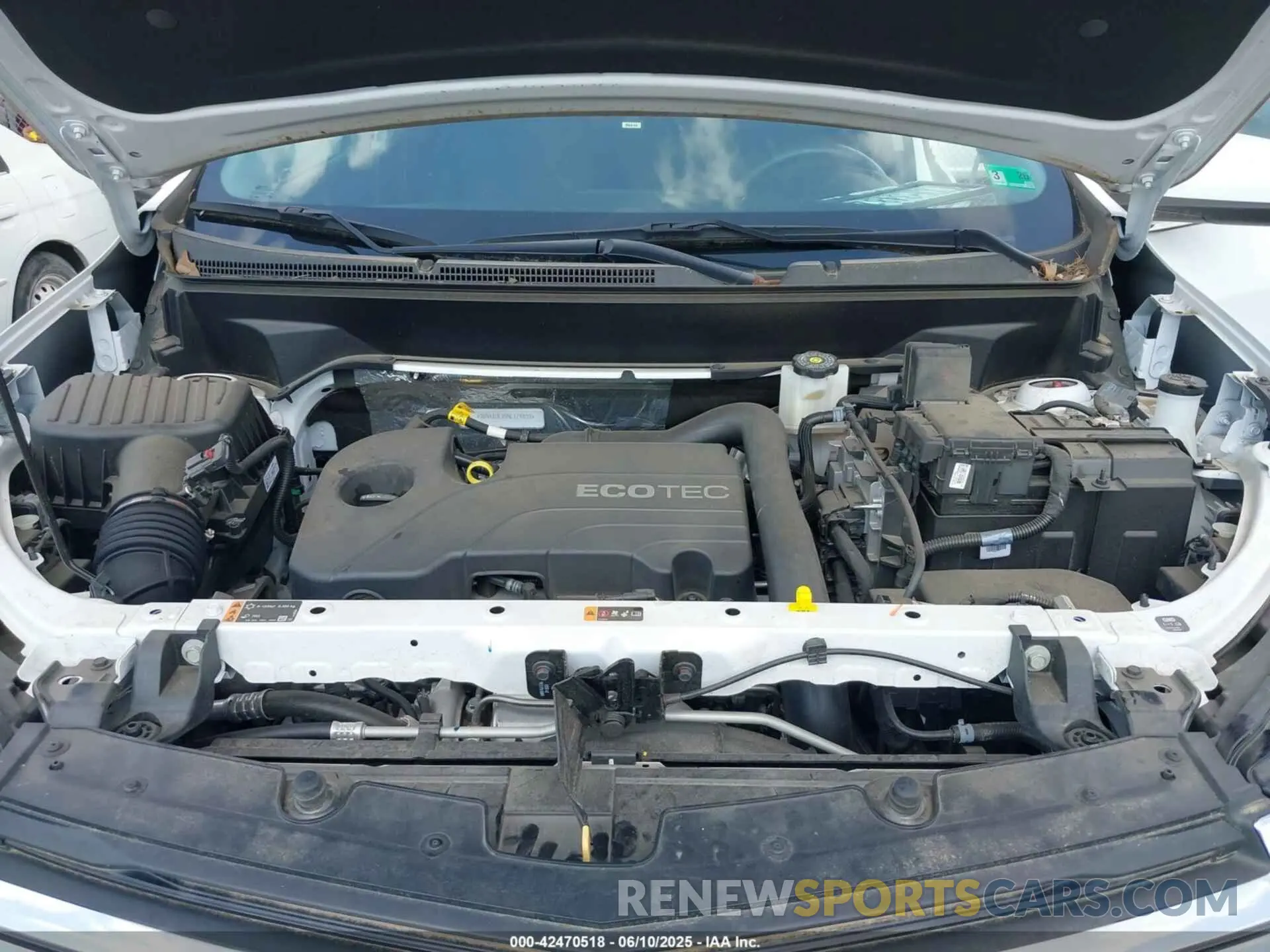 10 Photograph of a damaged car 3GNAXUEV9NL174839 CHEVROLET EQUINOX 2022