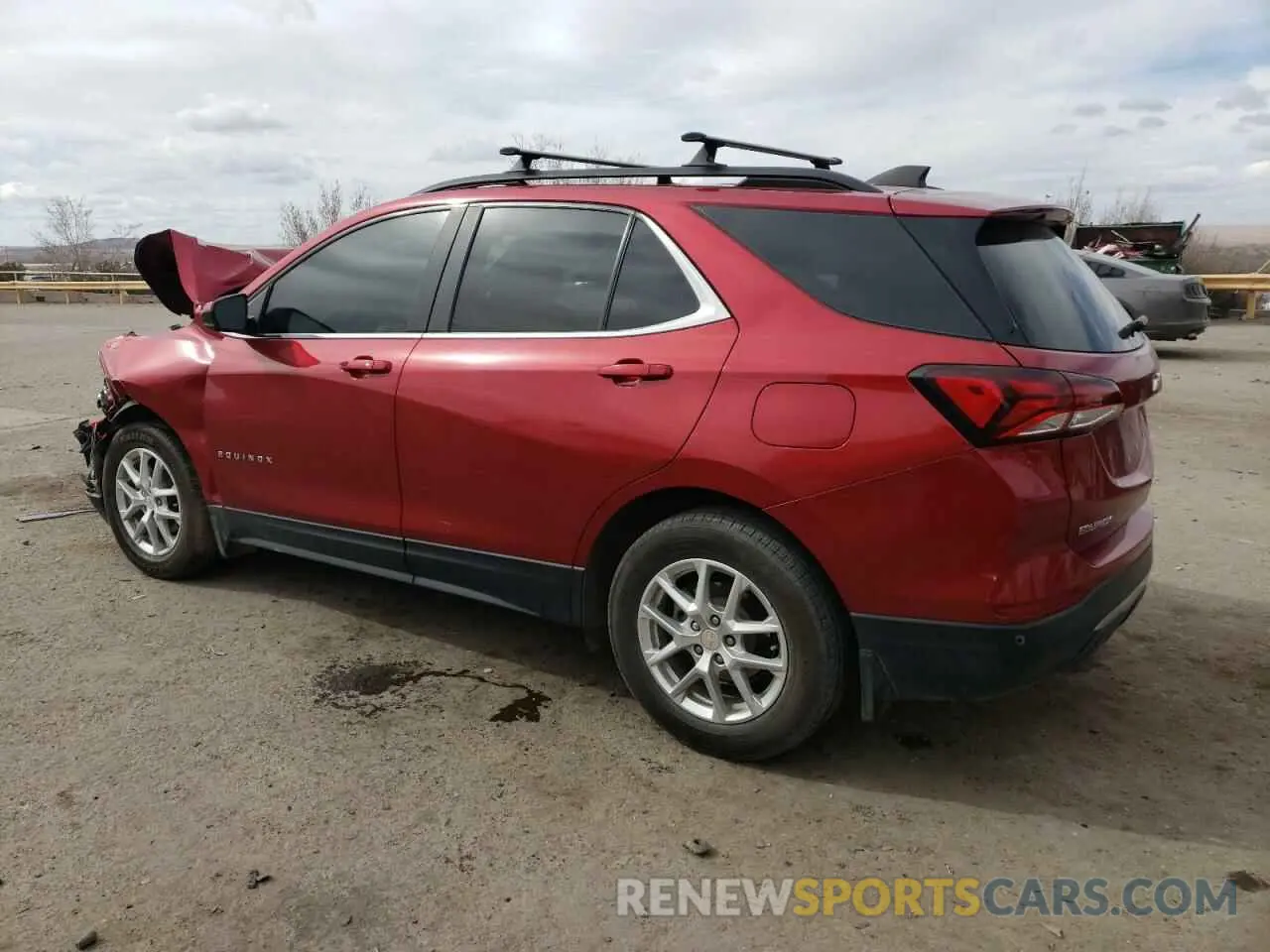 2 Photograph of a damaged car 3GNAXUEV9NL213882 CHEVROLET EQUINOX 2022