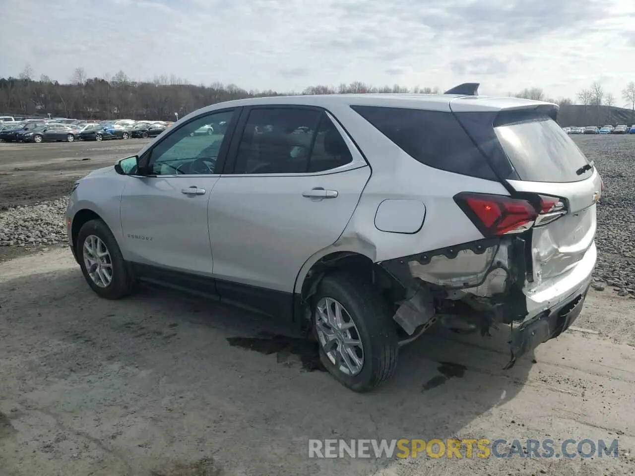2 Фотография поврежденного автомобиля 3GNAXUEV9NL232755 CHEVROLET EQUINOX 2022